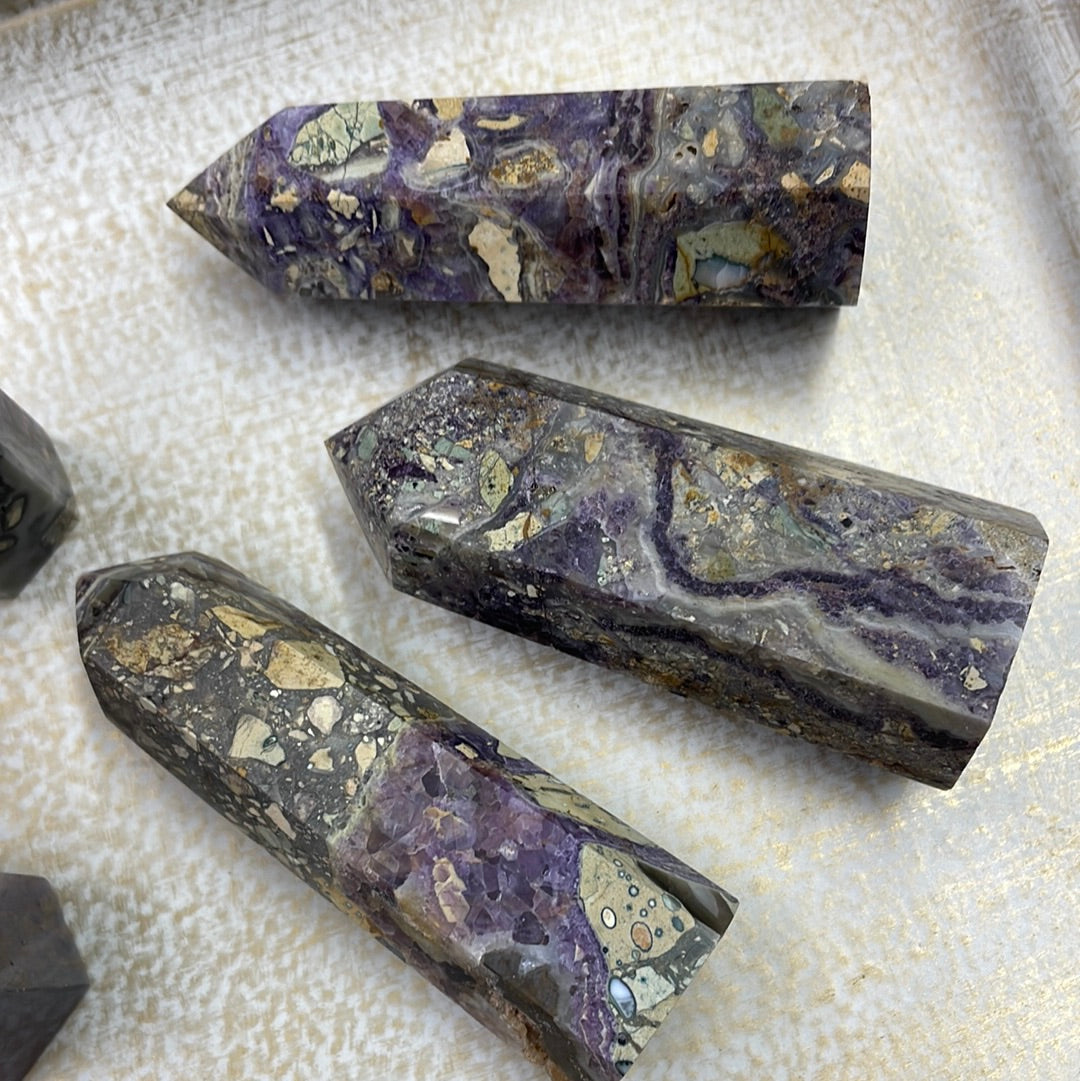 Silky Fluorite Tower