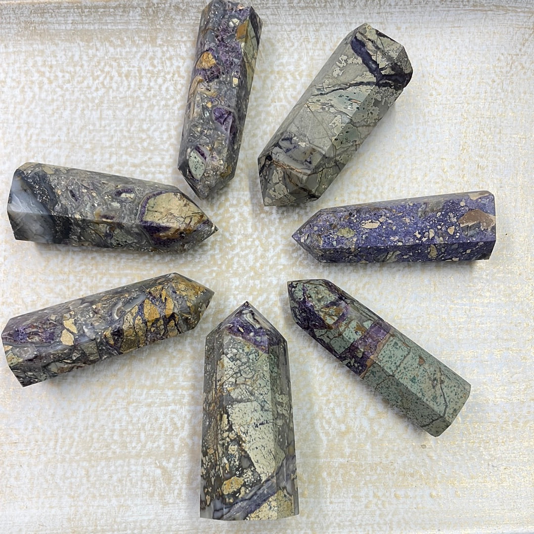 Silky Fluorite Tower
