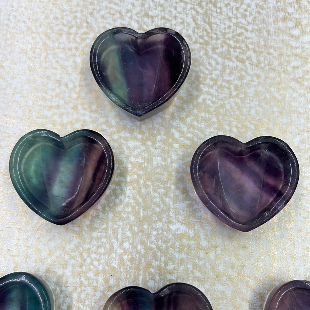 Fluorite Heart Bowl