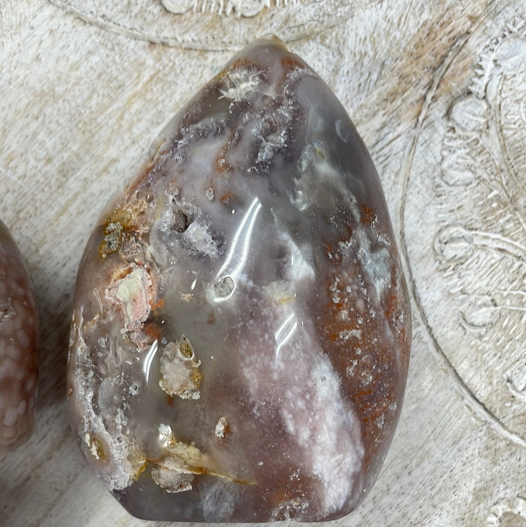 Flower Agate Freeform
