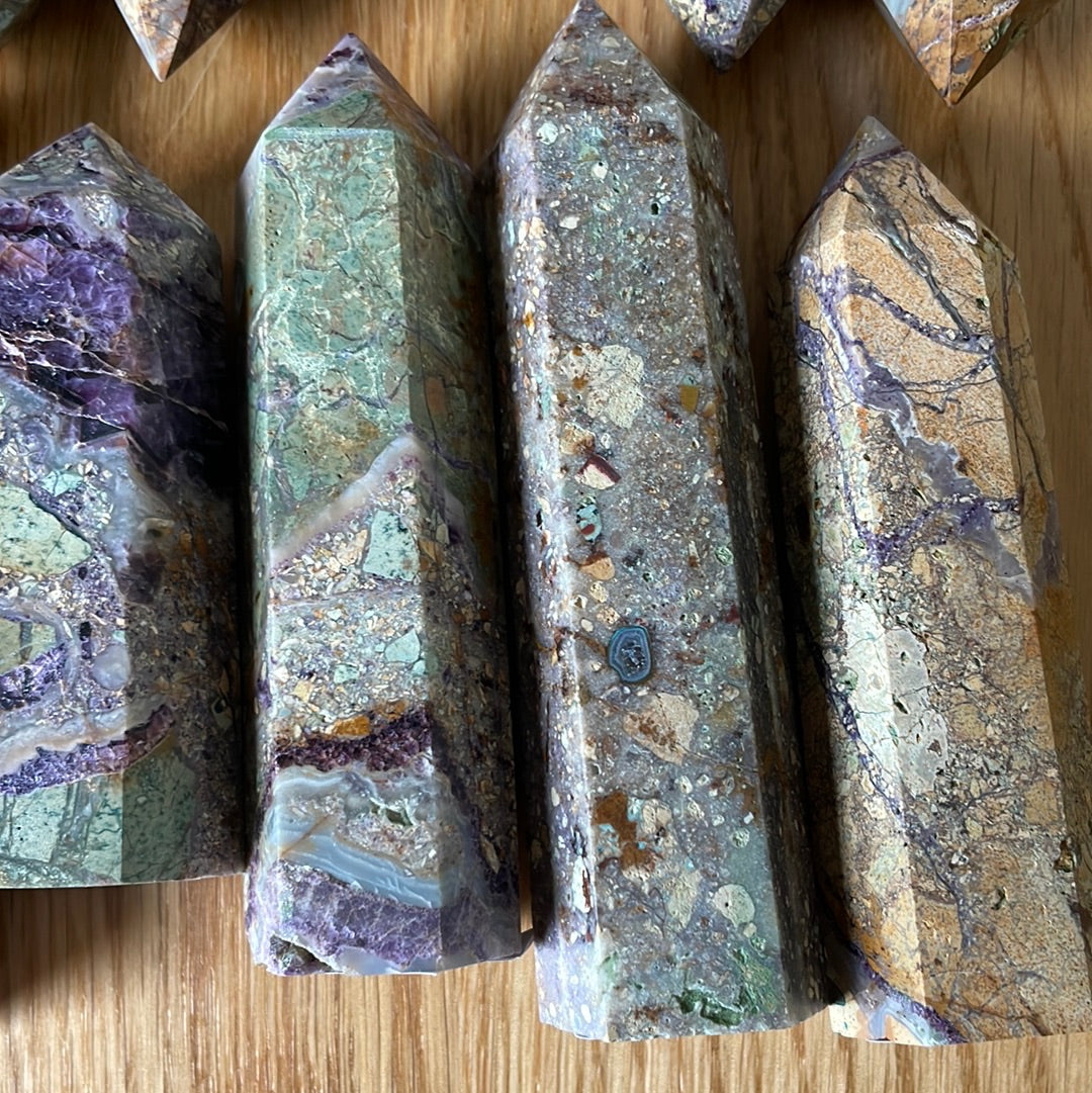 Silky Fluorite Tower
