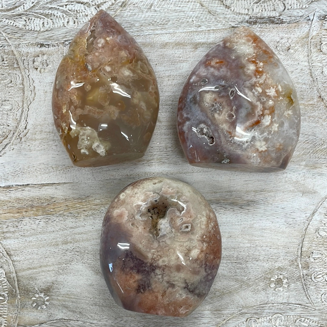 Flower Agate Freeform