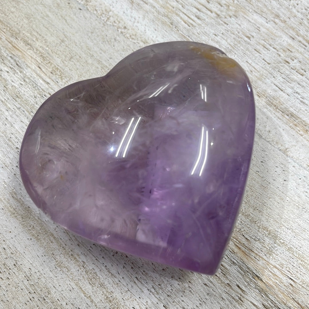 Amethyst Heart