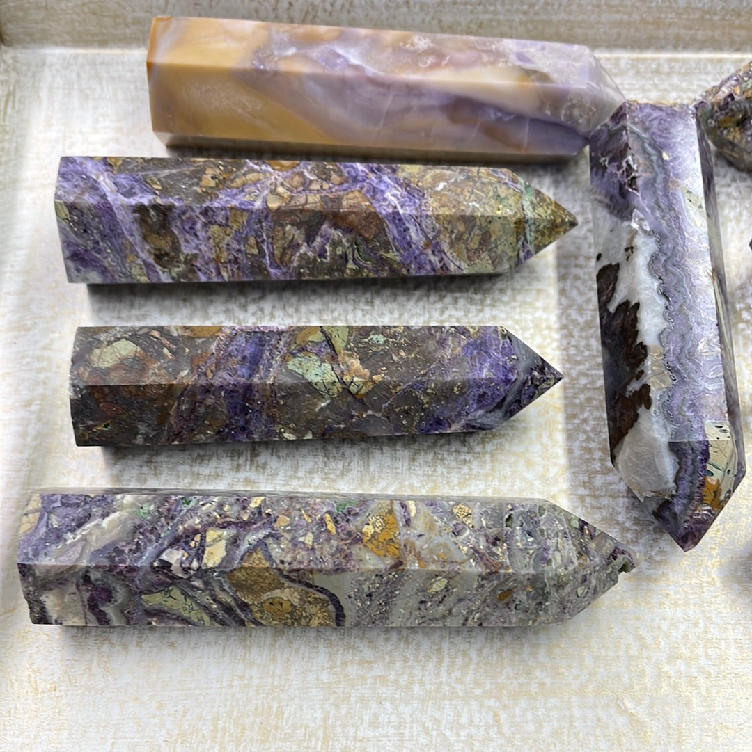 Silky Fluorite Tower