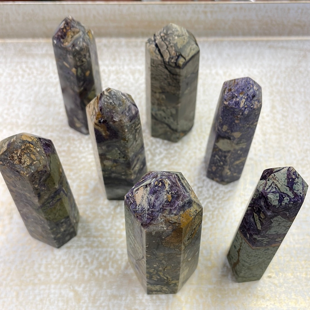 Silky Fluorite Tower