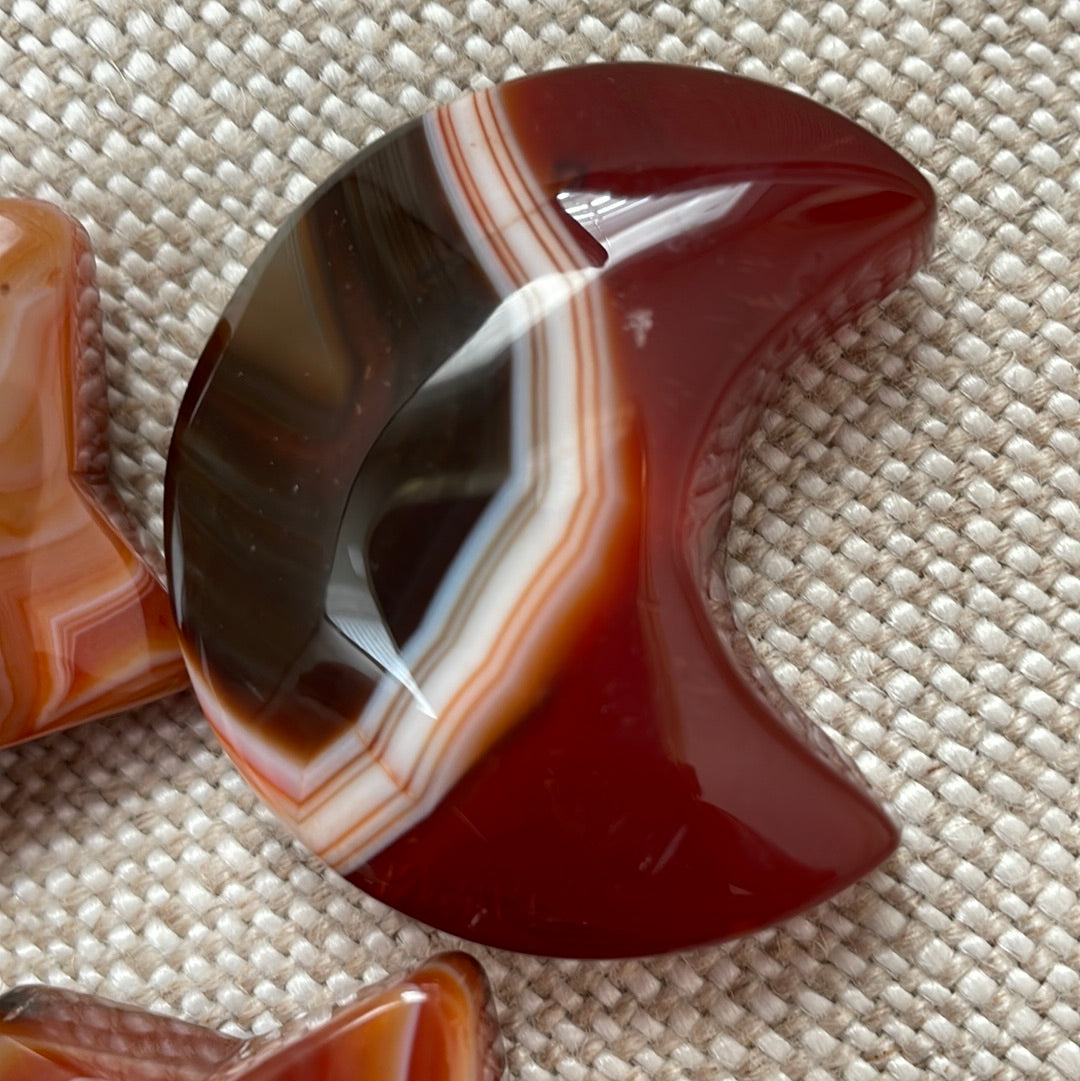 Carnelian Flower Agate