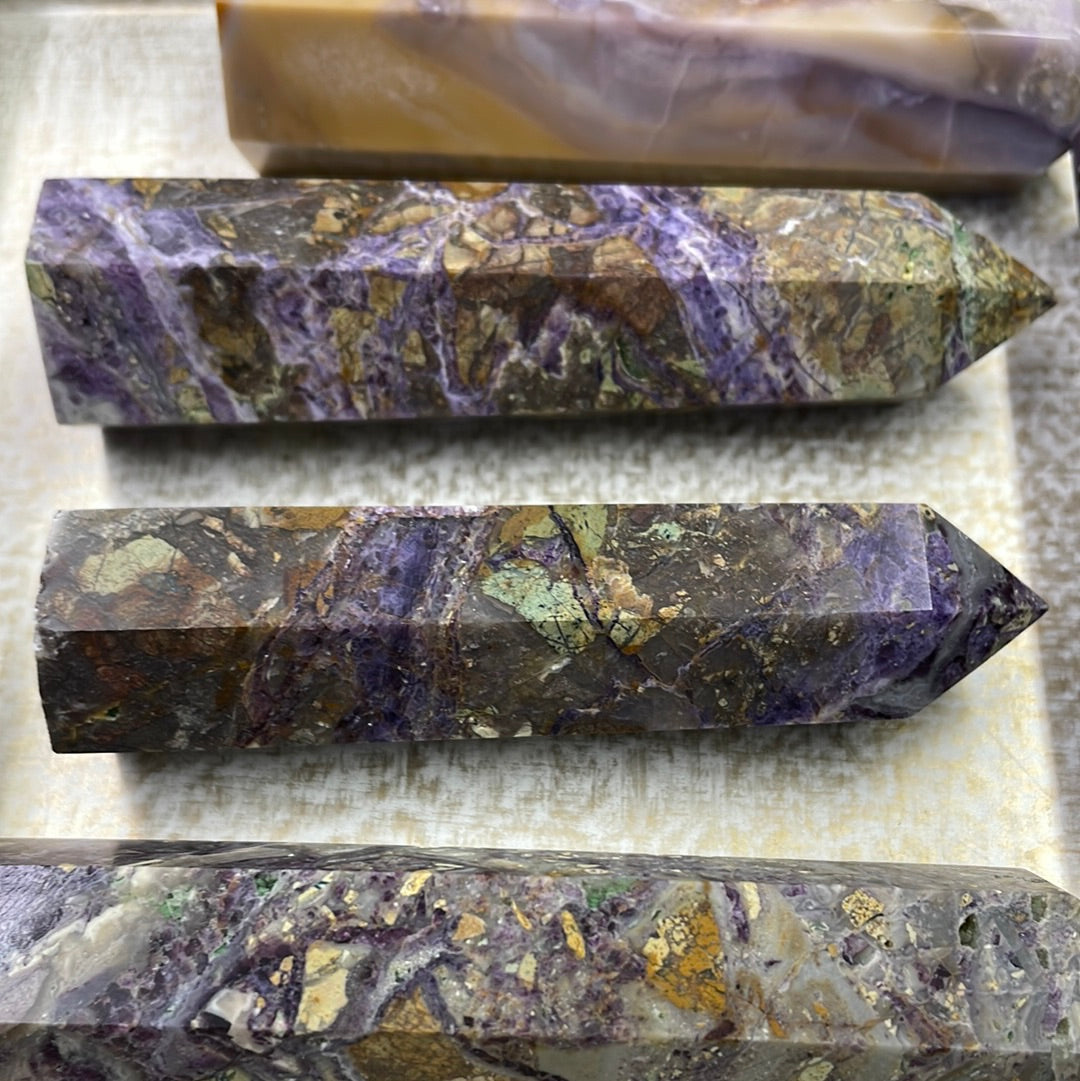 Silky Fluorite Tower