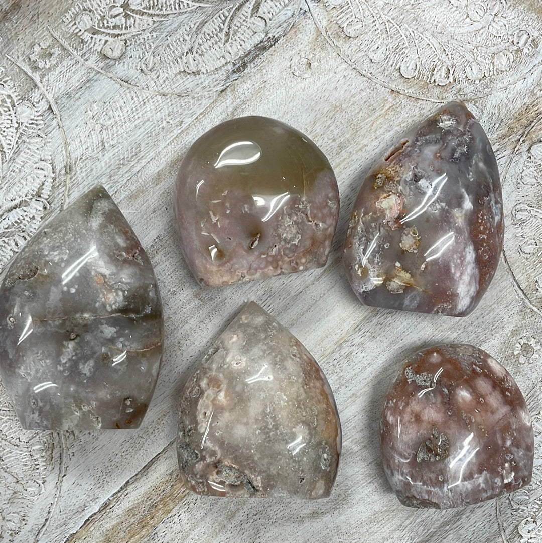 Flower Agate Freeform