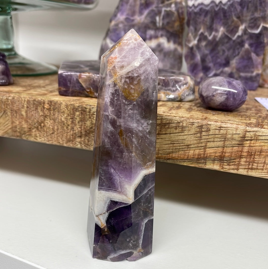 Amethyst Chevron Tower