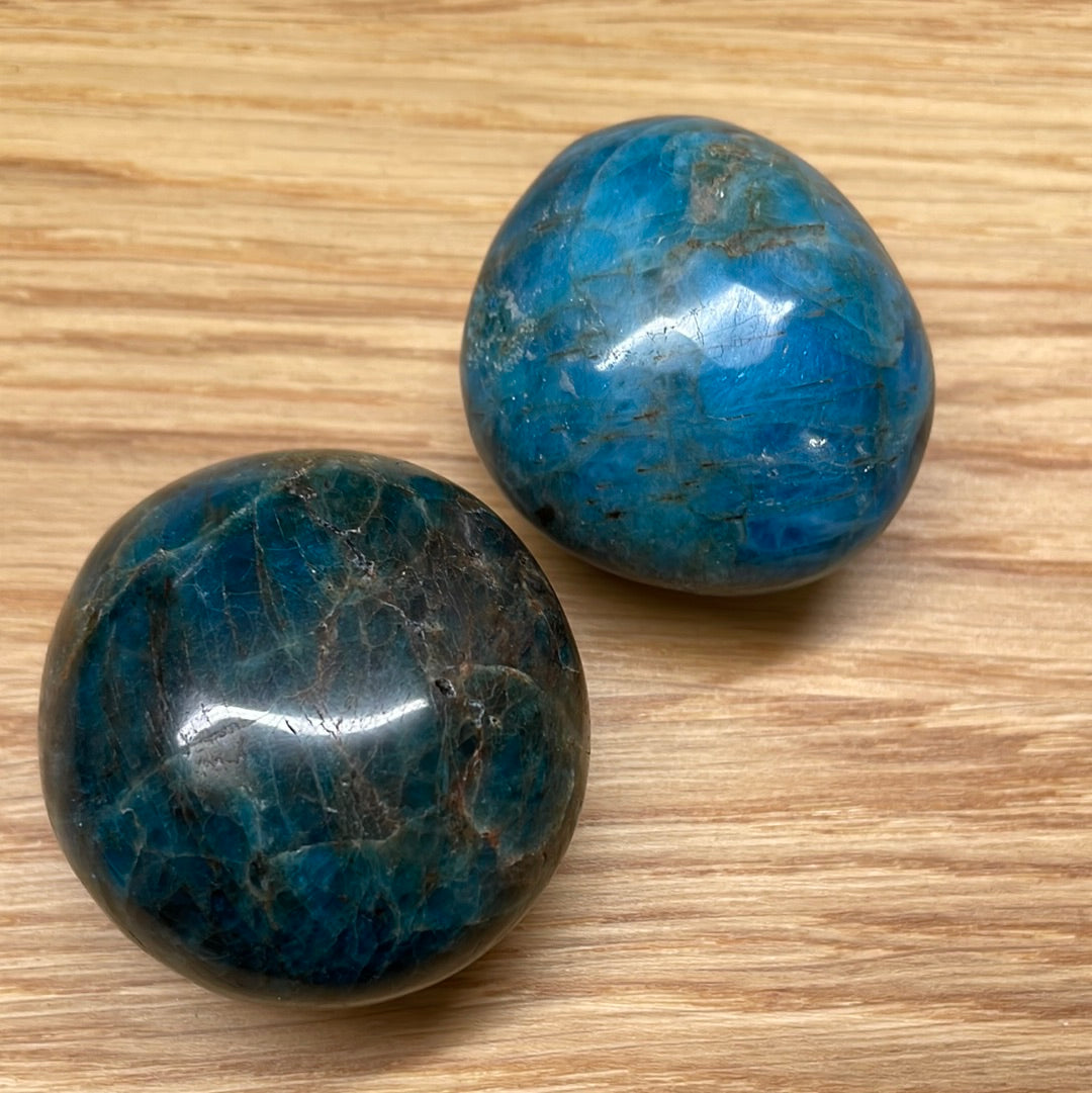 Blue Apatite Palm