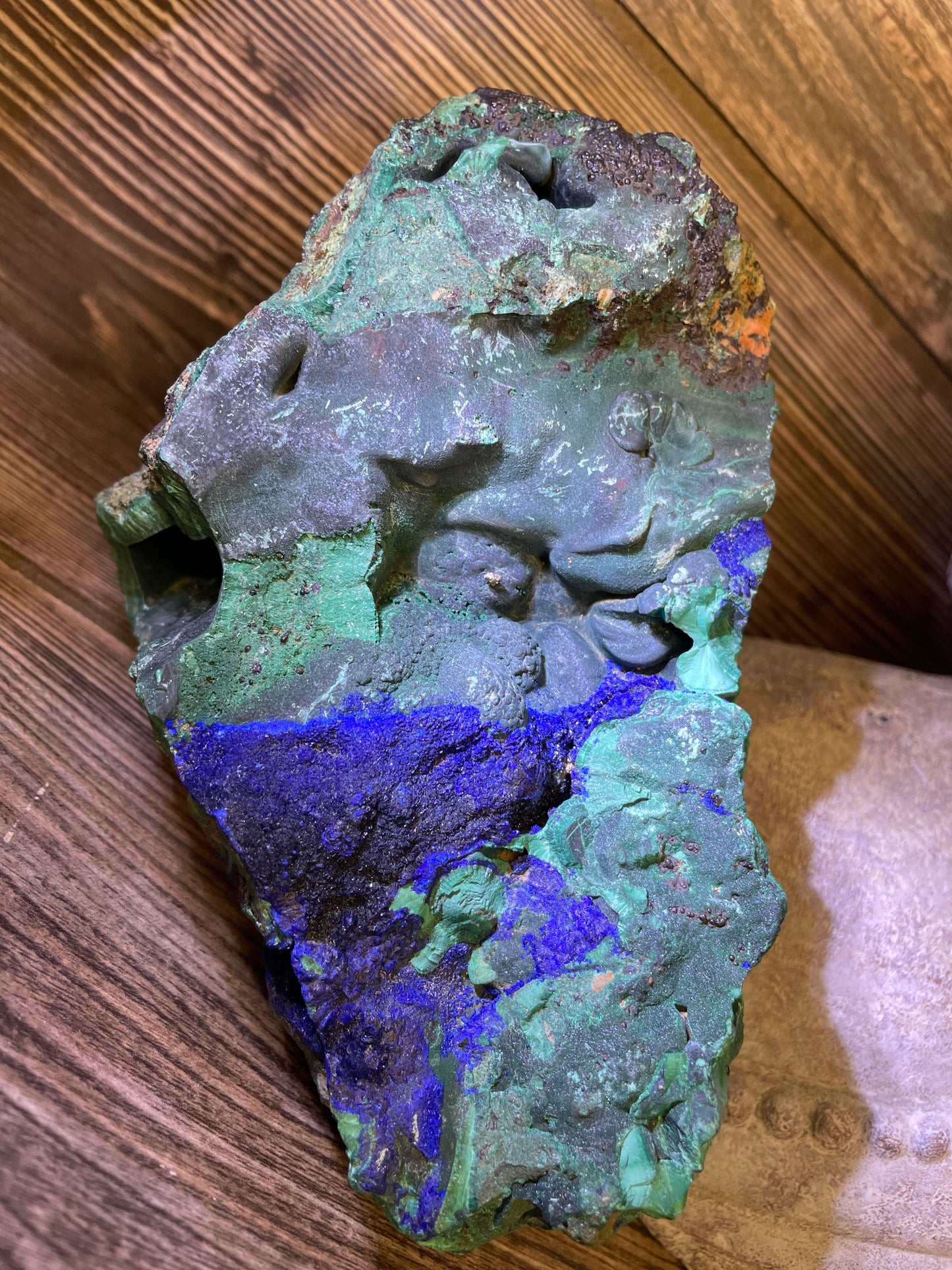 Malachite and Azurite Specimen