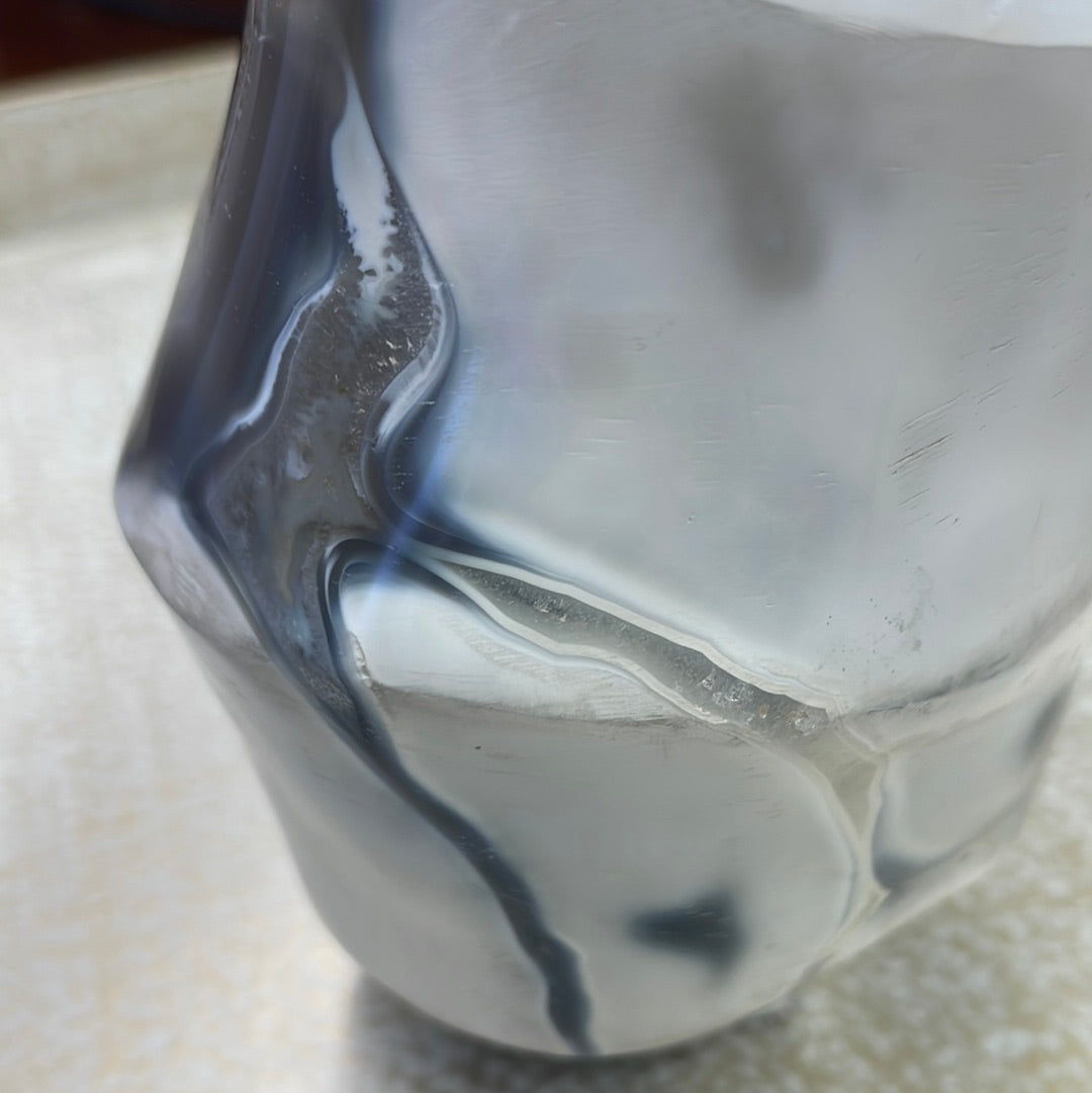 Orca Agate Flame