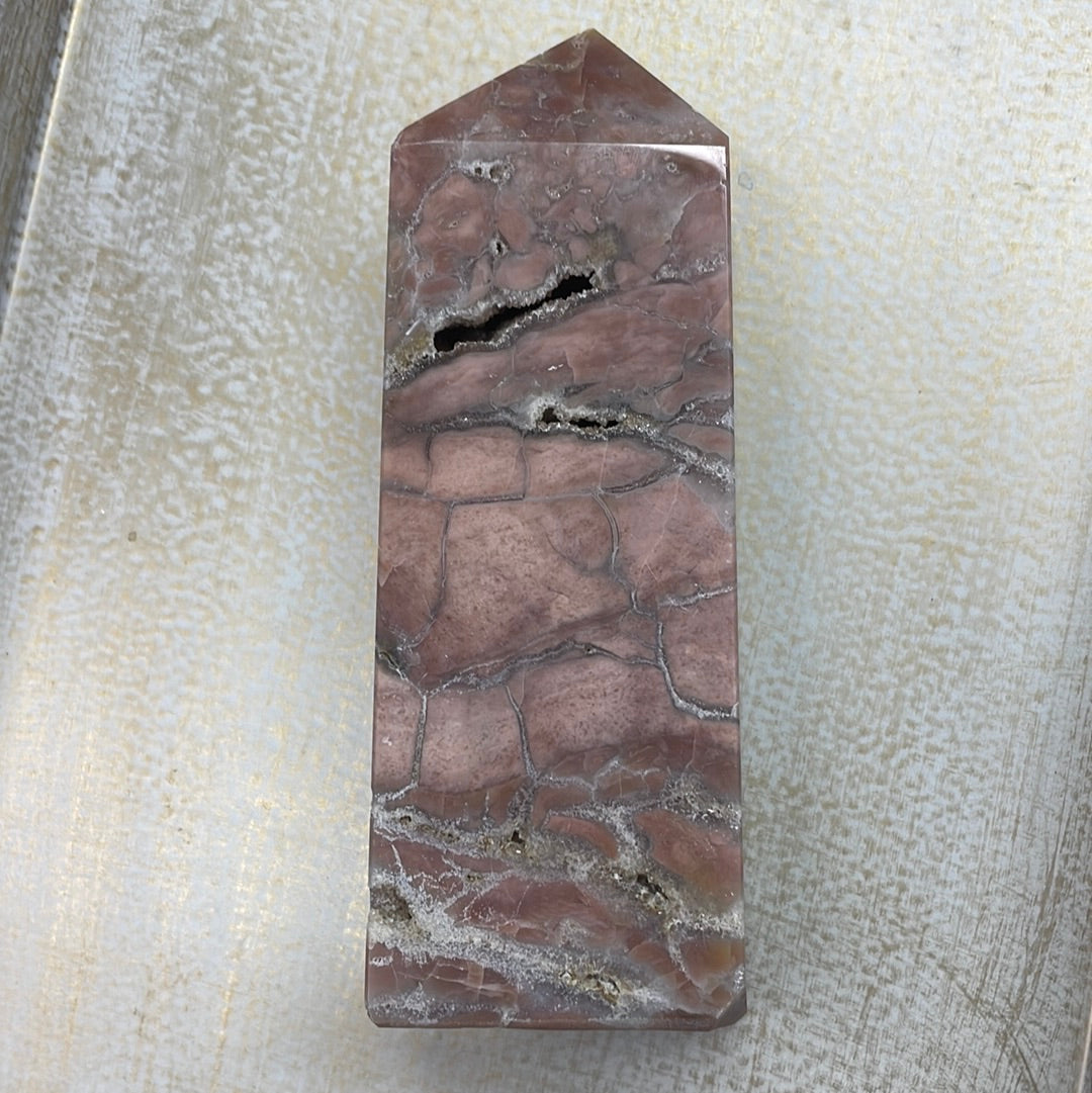 Cotton Candy Agate/Sakura Tower