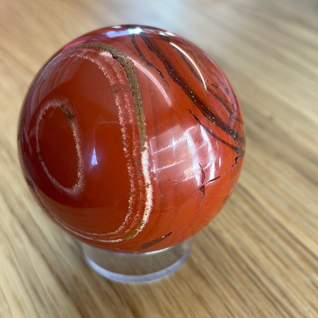 Red Jasper Sphere