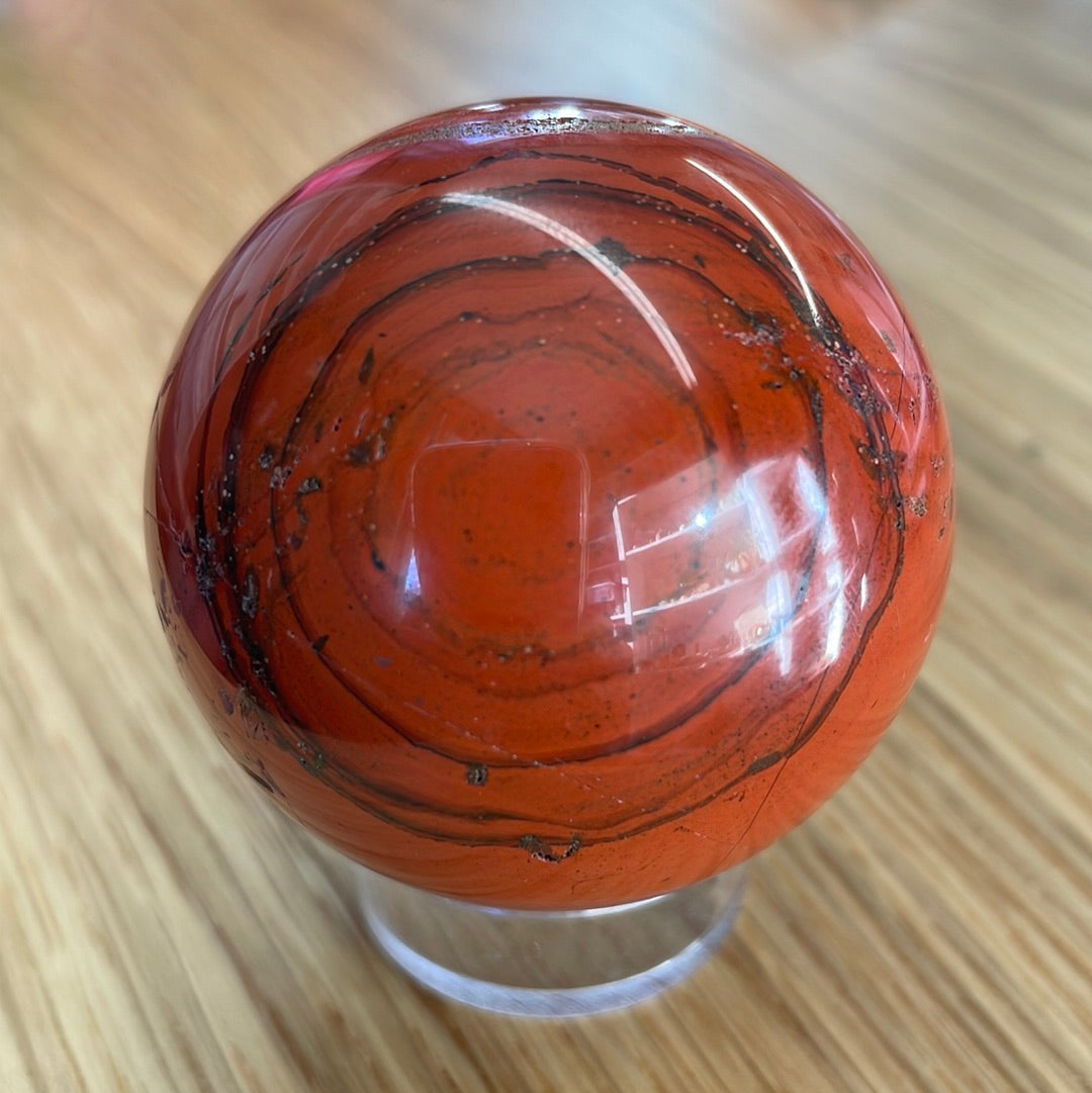 Red Jasper Sphere