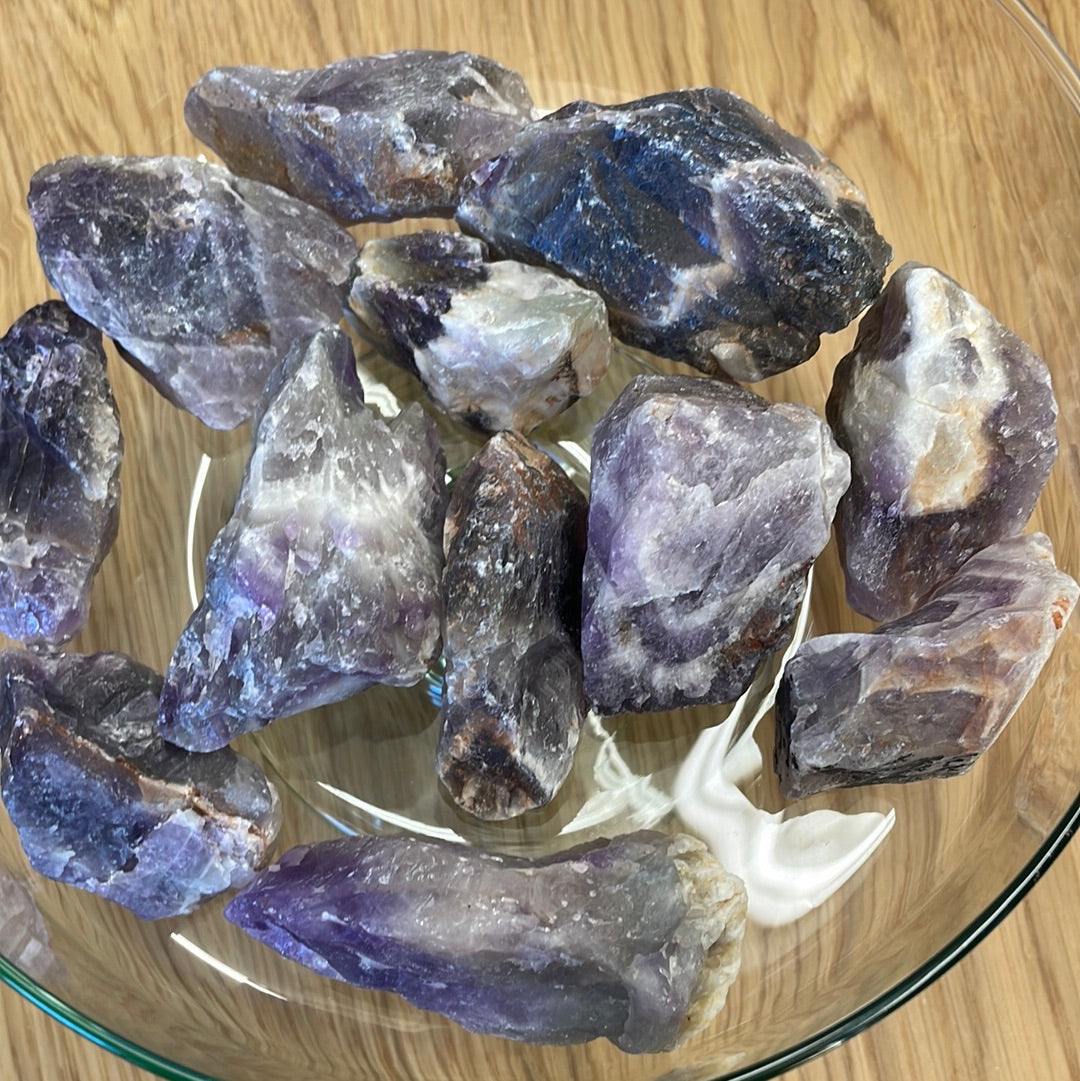 Chevron Amethyst Raw