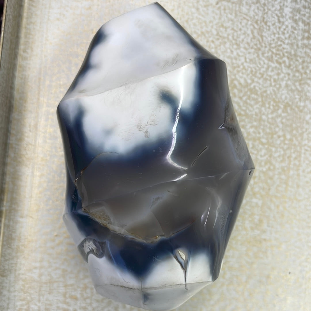 Orca Agate Flame