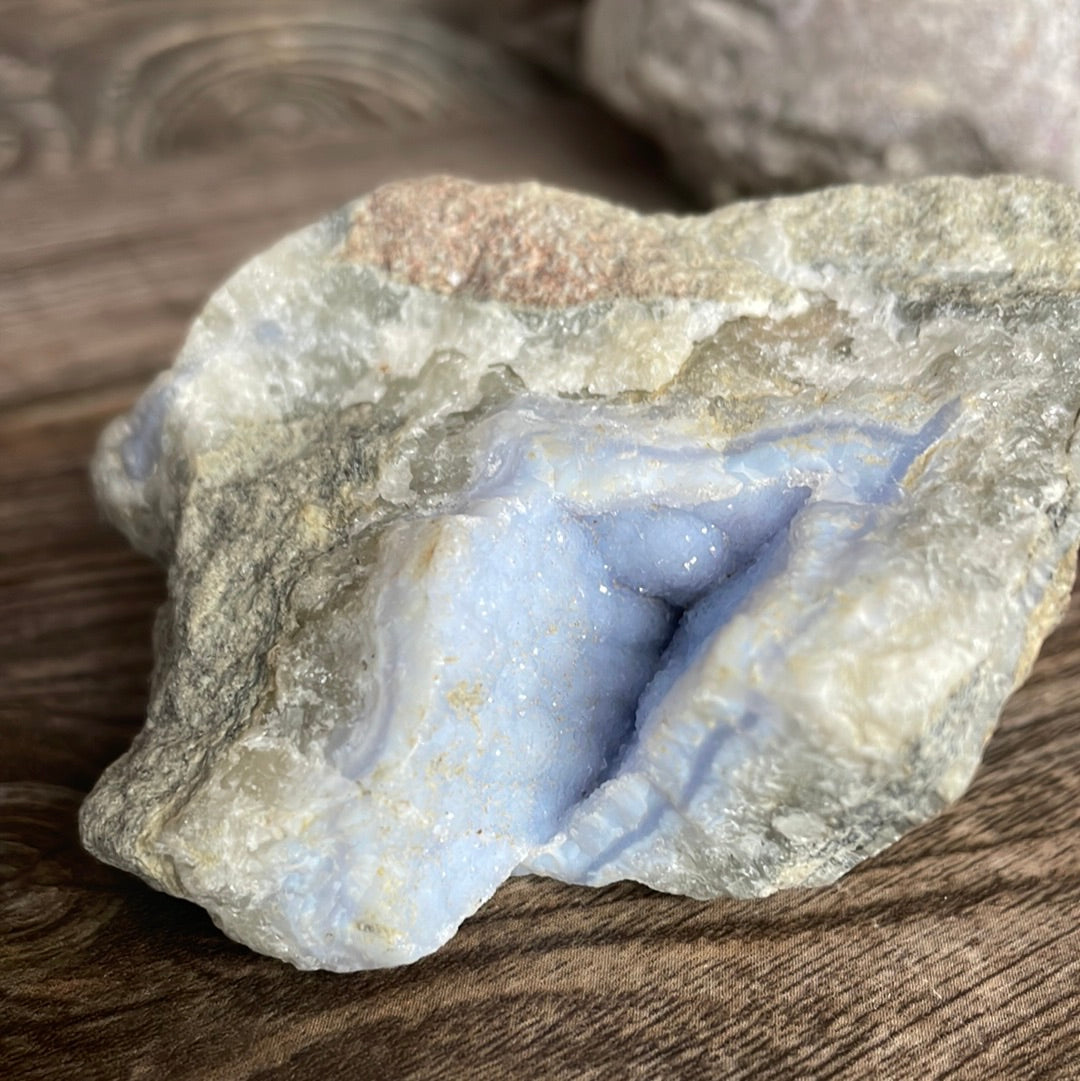 Blue Lace Agate Raw