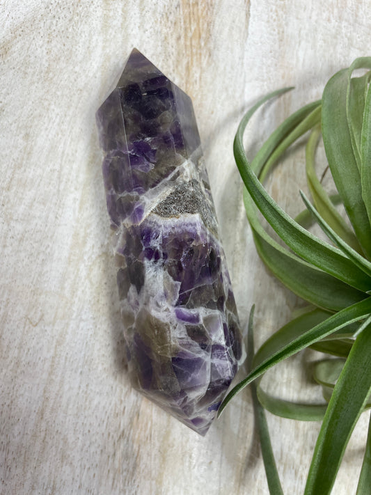 Amethyst & Agate Polished Point
