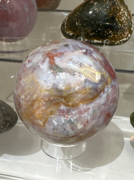 Ocean Jasper Sphere