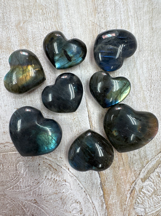 Labradorite Mini Heart