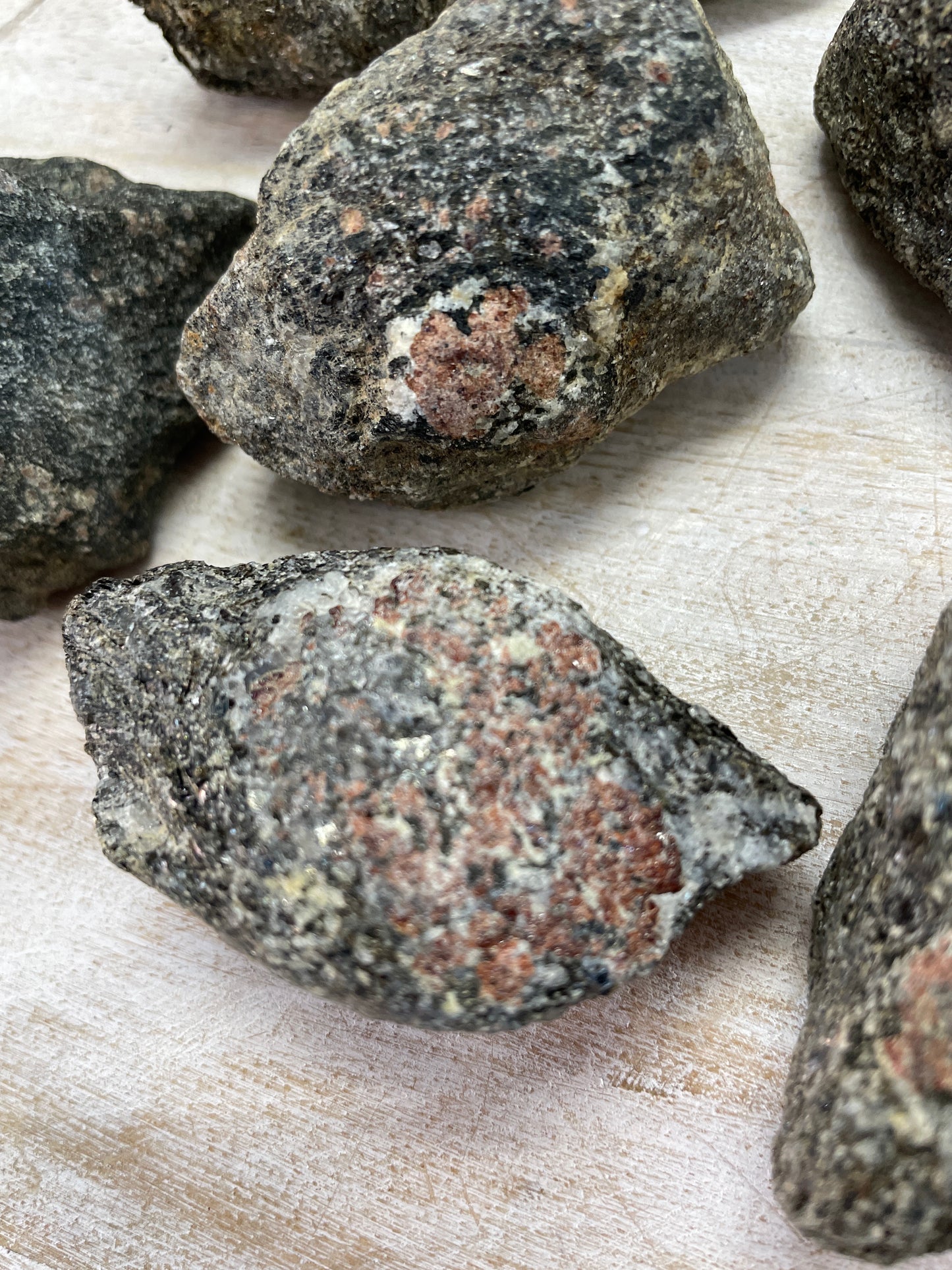 Raw Garnet in Matrix