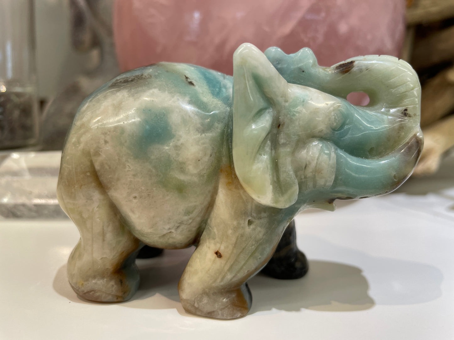Caribbean Calcite Elephant