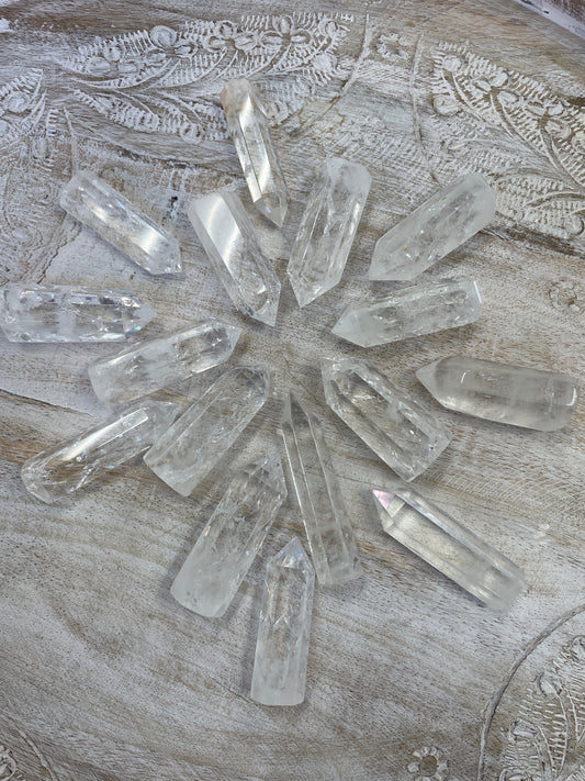 Clear Quartz Tower