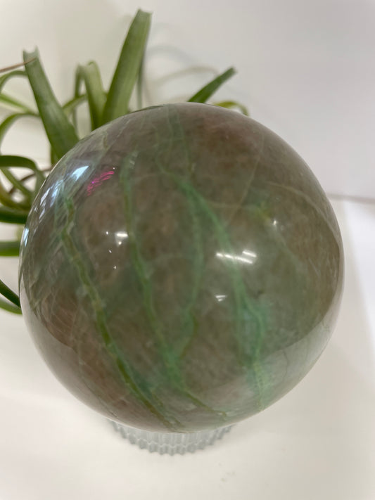 Green Moonstone Sphere