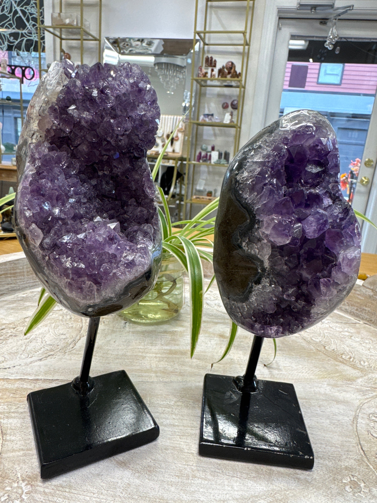 Amethyst on Stand