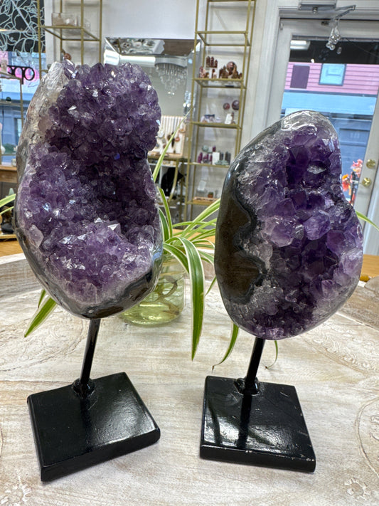 Amethyst on Stand