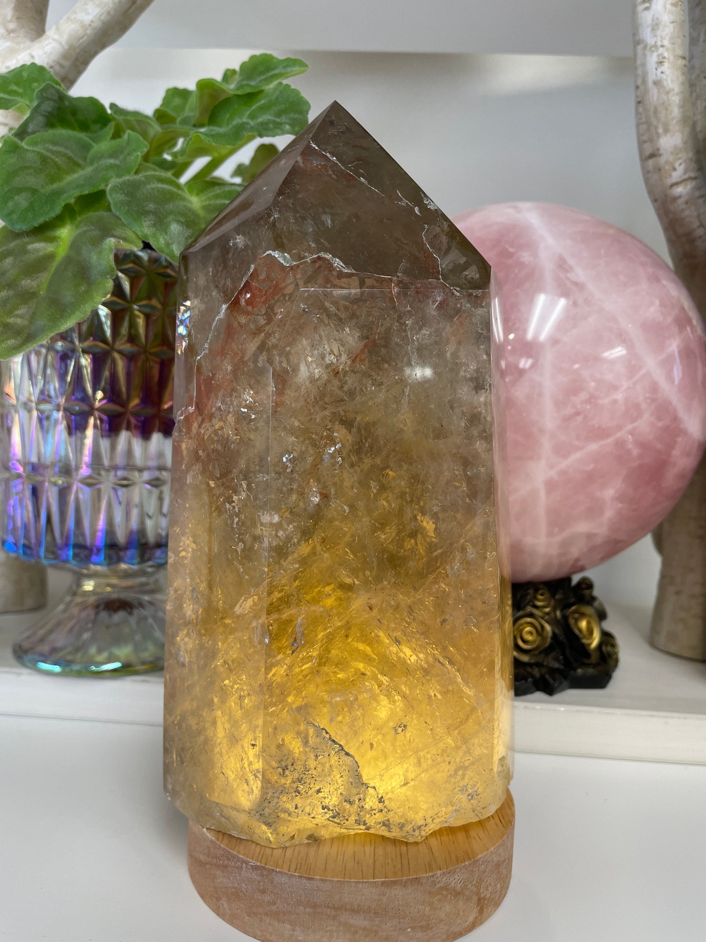 Smoky Citrine Tower