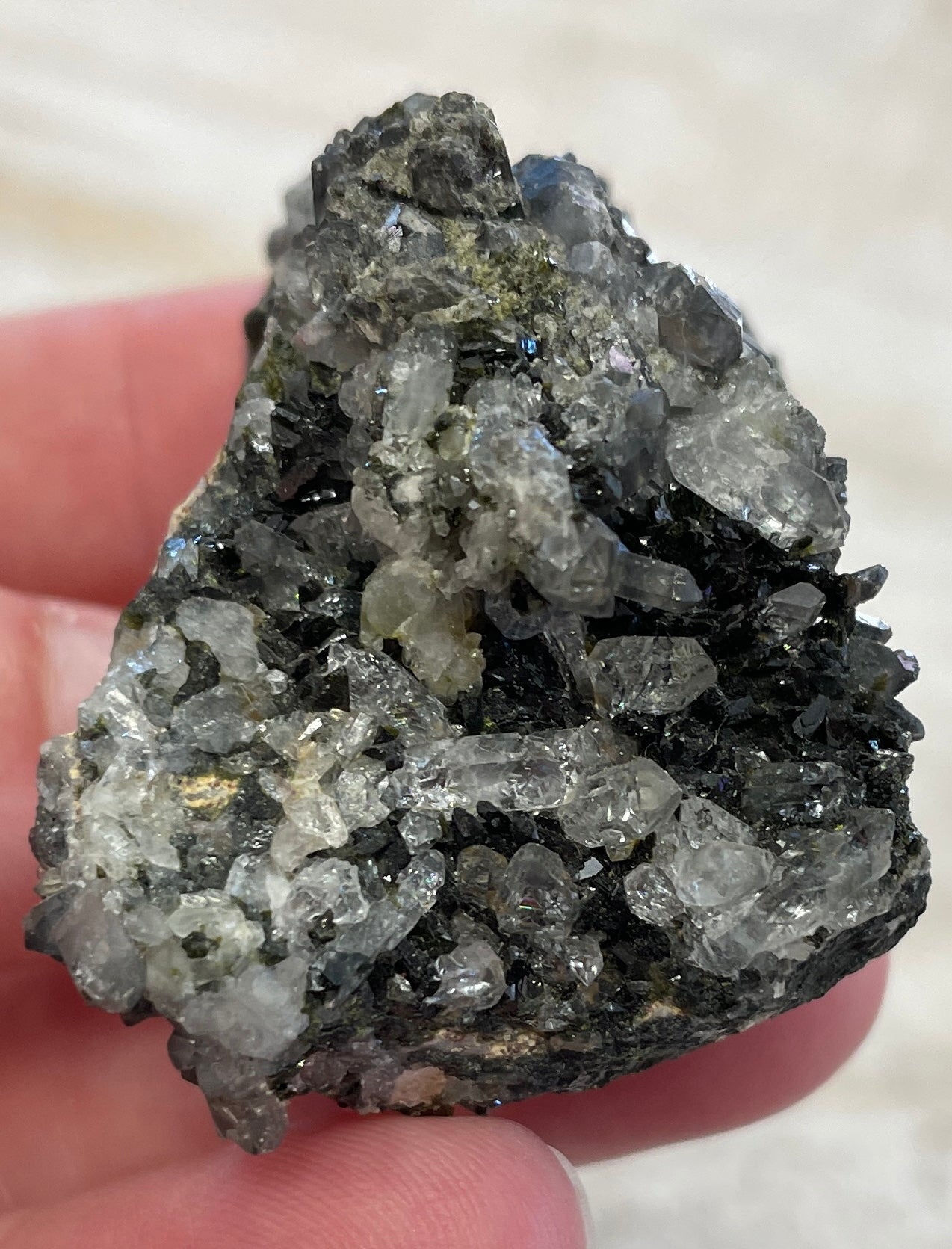 Epidote and Quartz Specimen