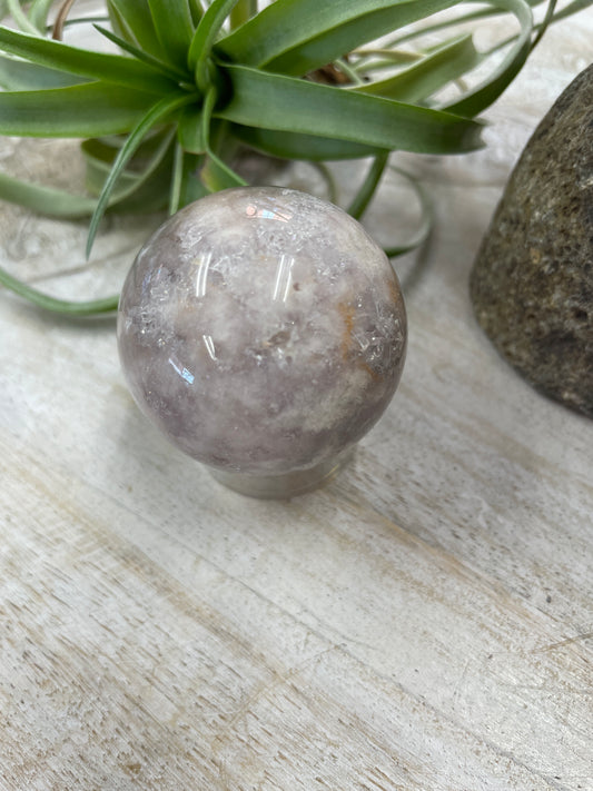 Pink Amethyst Sphere