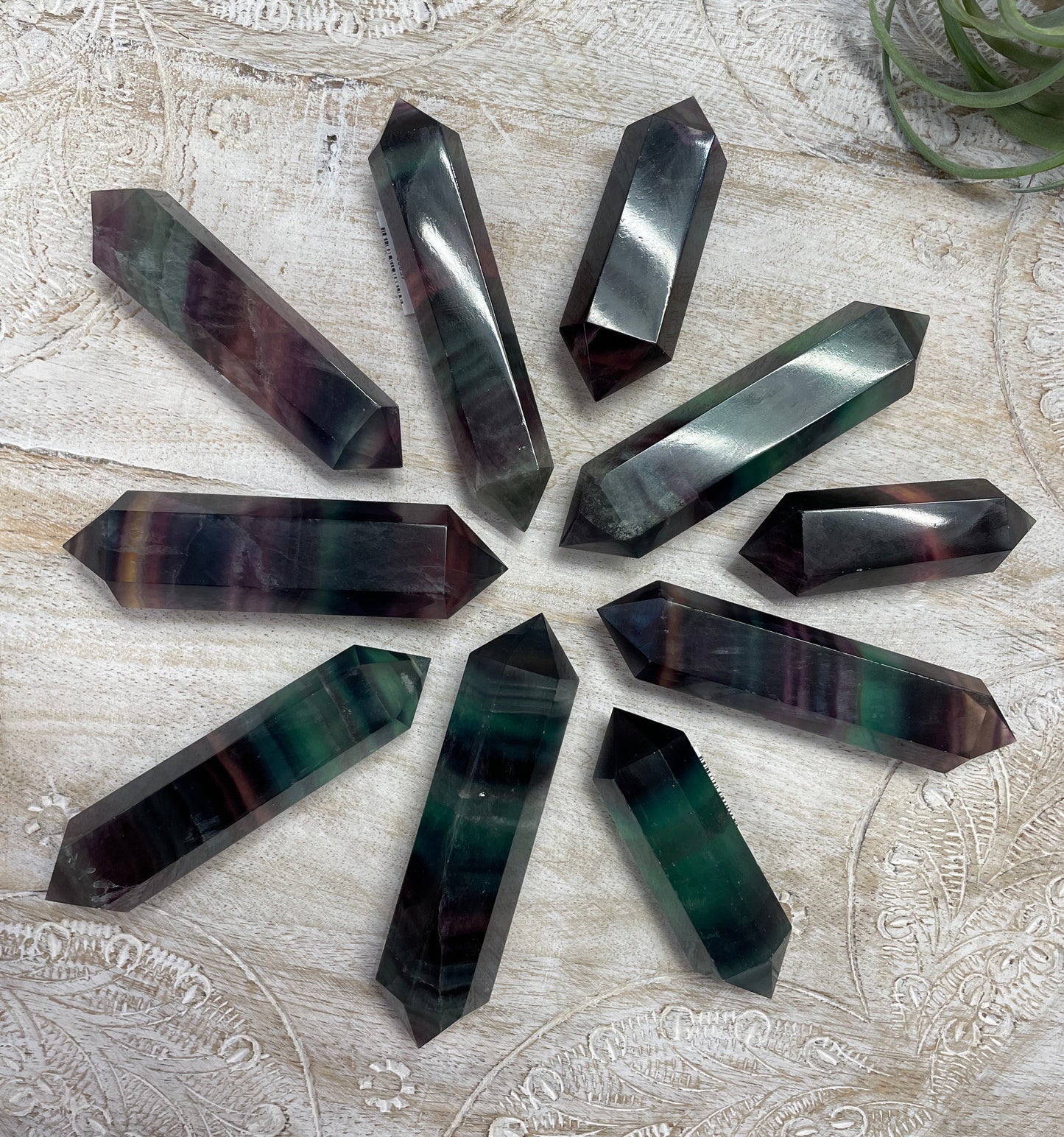 Fluorite Double Terminated Point