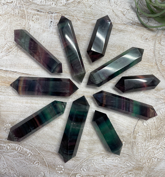 Fluorite Double Terminated Point