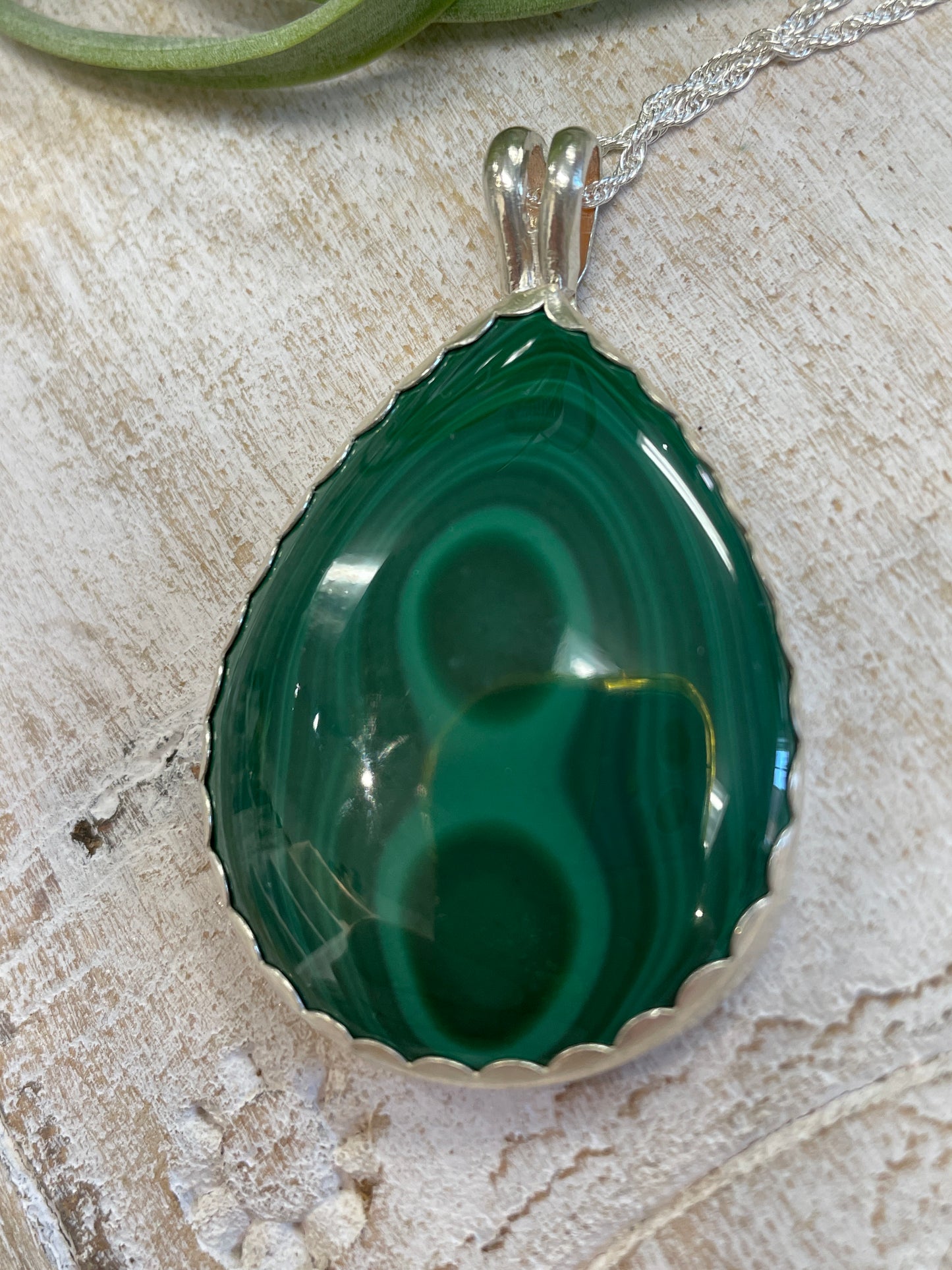Malachite SS Necklace