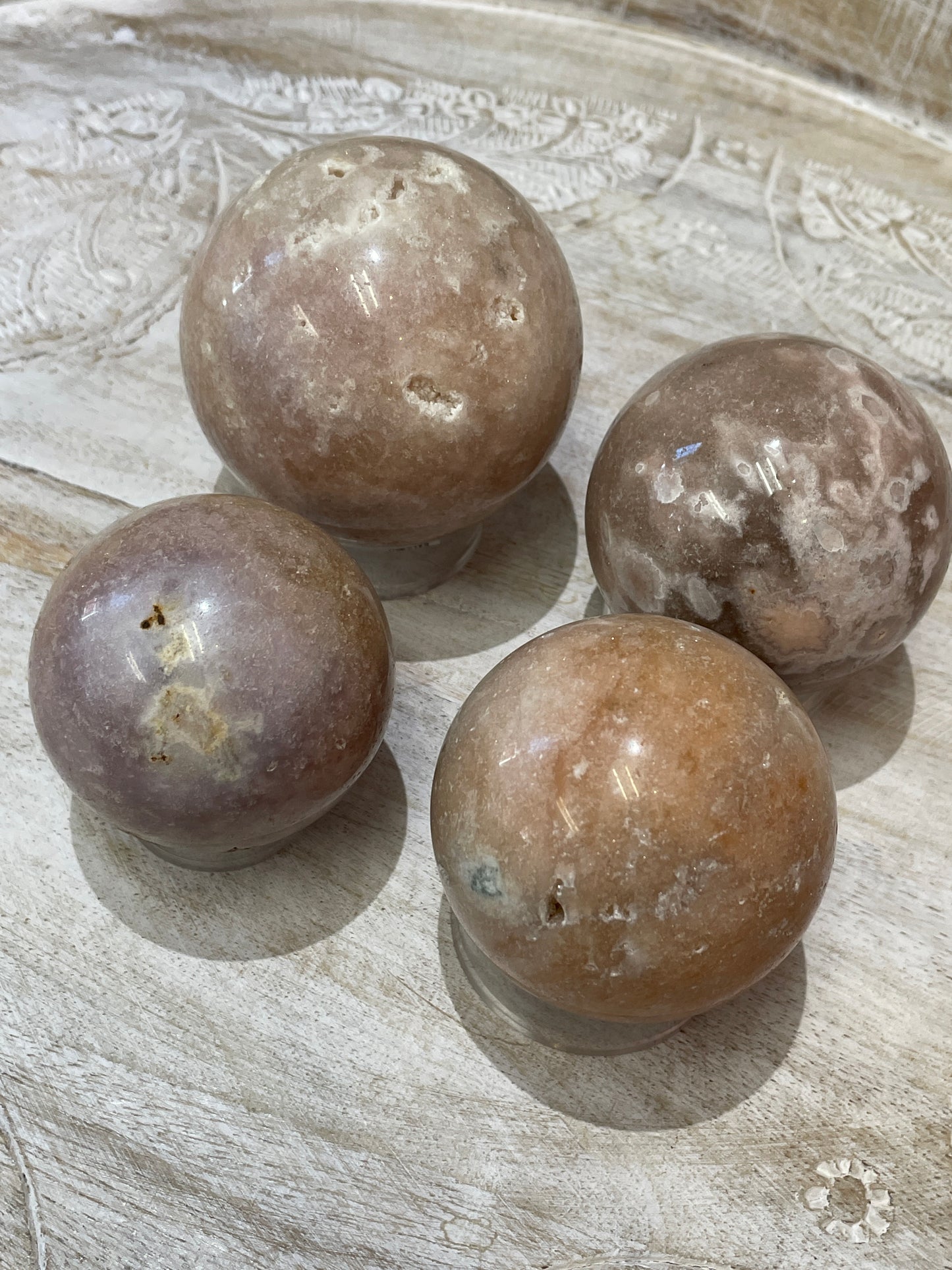 Pink Amethyst Sphere