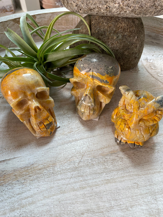 Bumblebee Jasper Carving