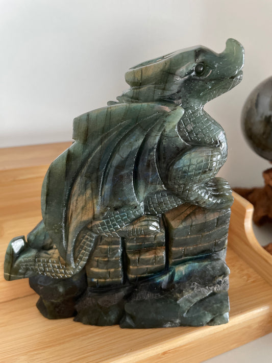 Labradorite Dragon