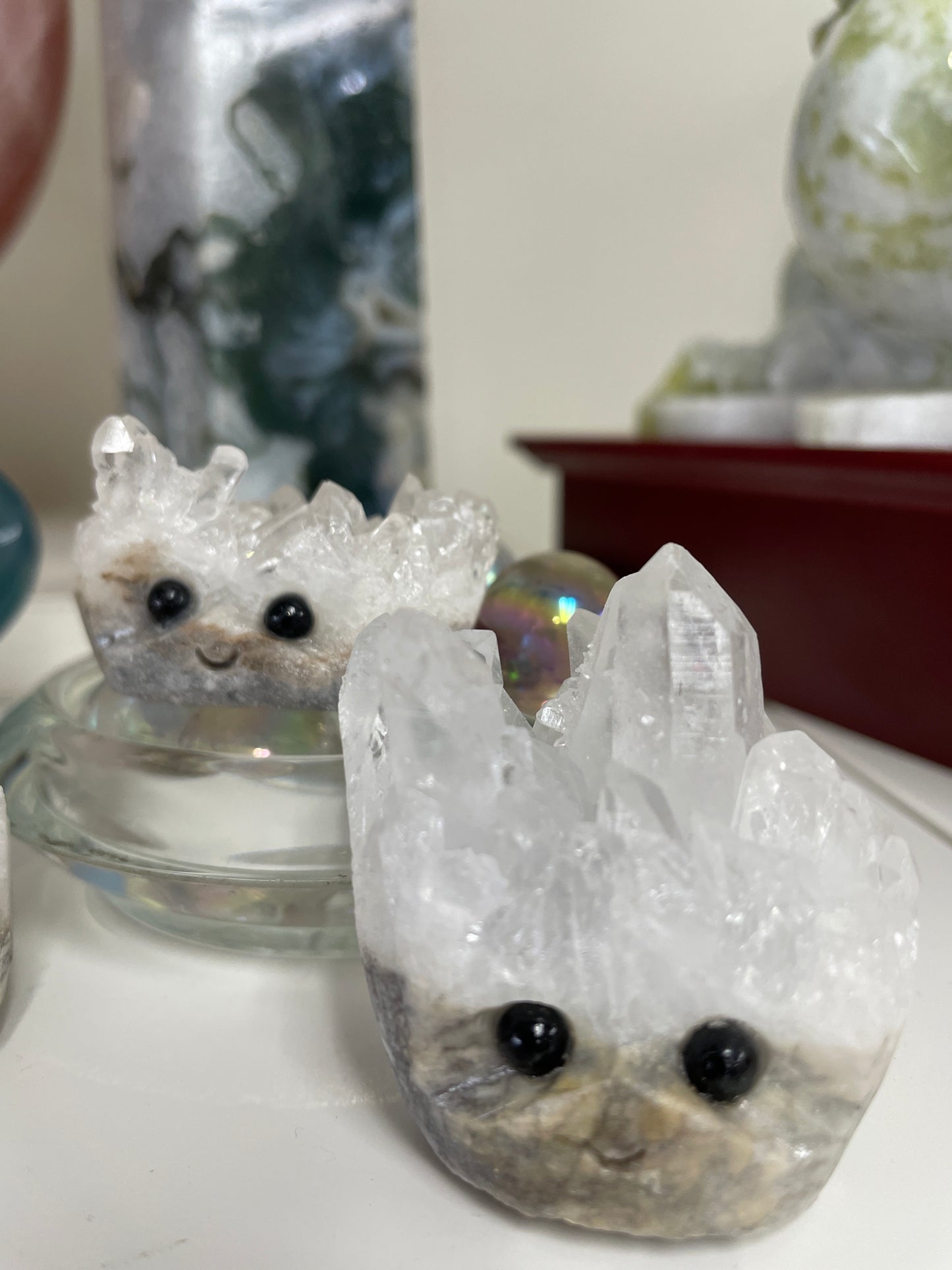 Clear Quartz Hedgehog