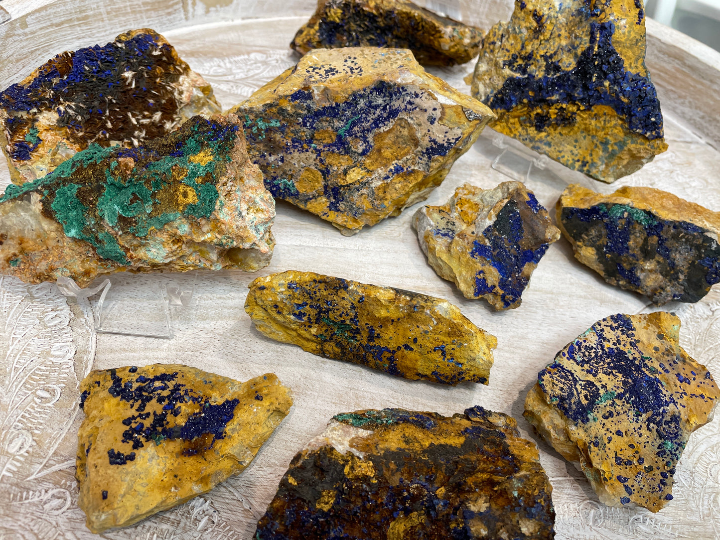 Azurite Raw with Matrix