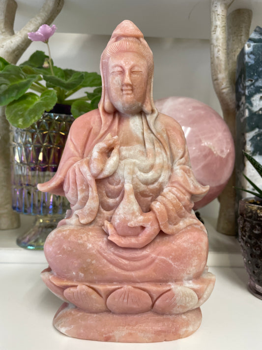 Pink Opal Buddha