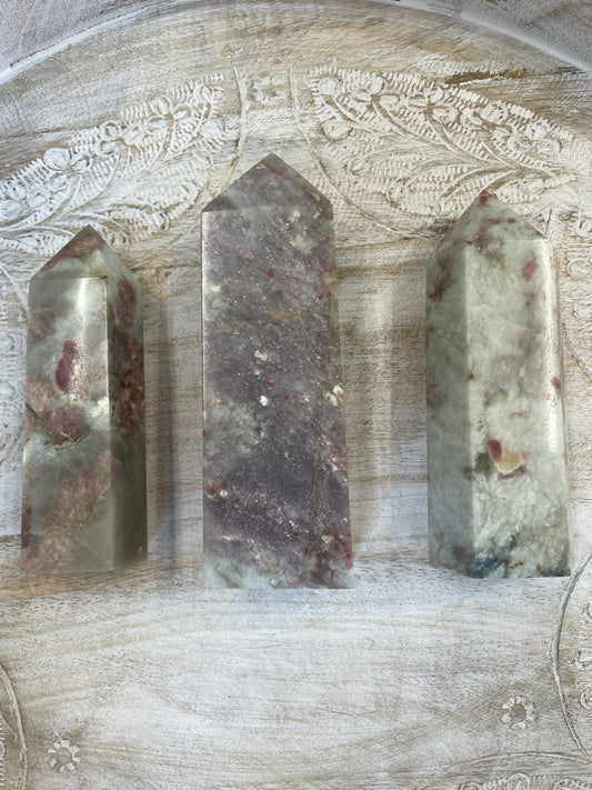 Pink Tourmaline Tower