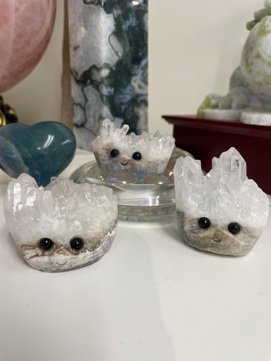 Clear Quartz Hedgehog