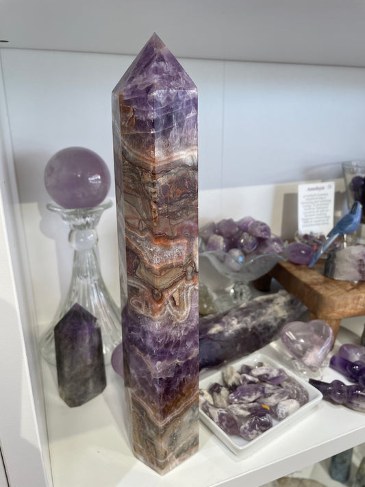 Amethyst & Agate Tower