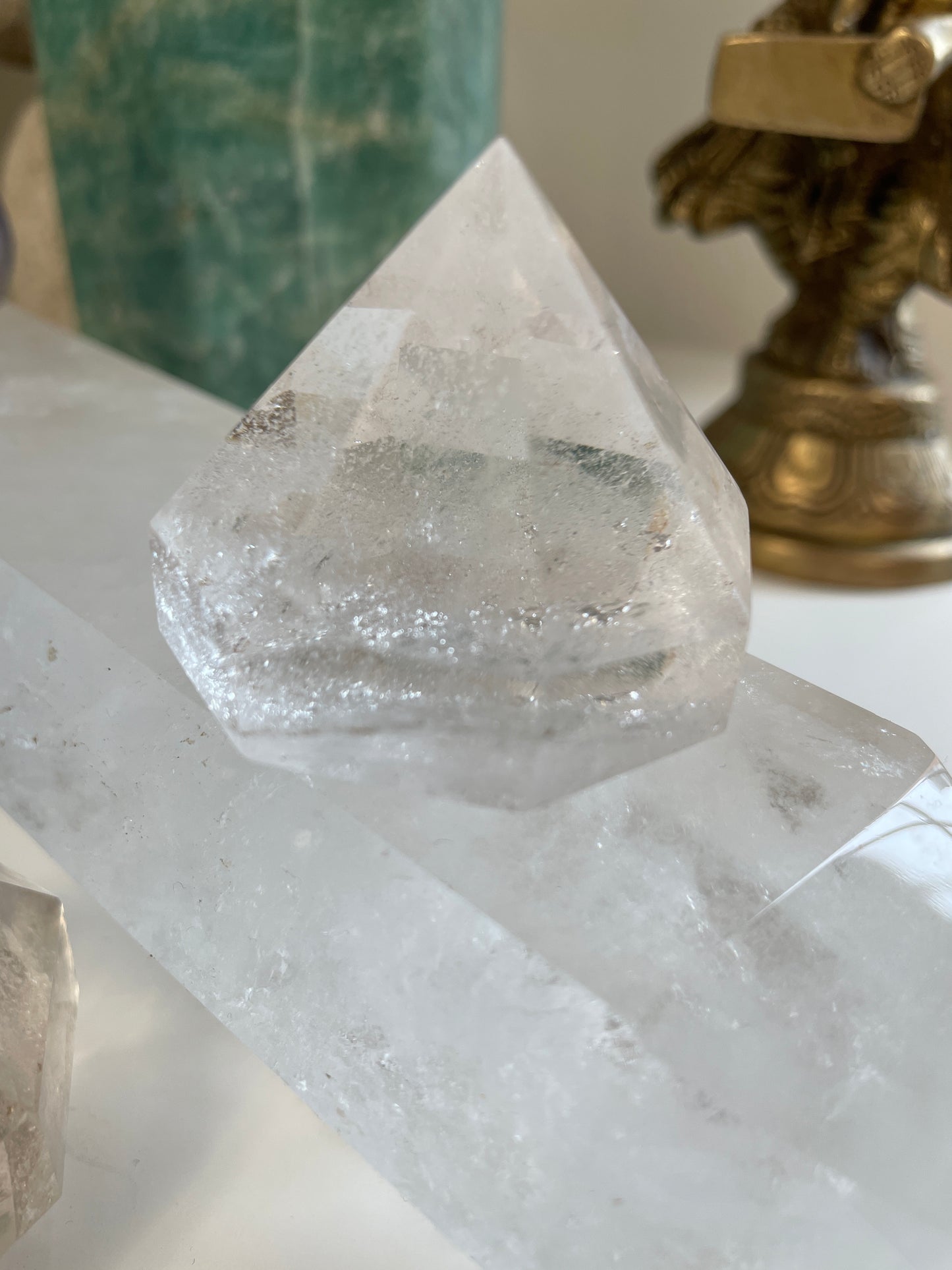 Clear Quartz Diamond