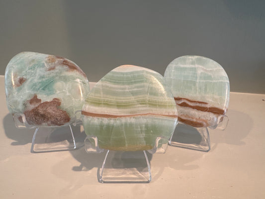 Caribbean Calcite Palm stone