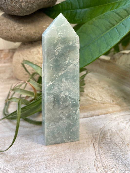 Blue Aragonite Tower