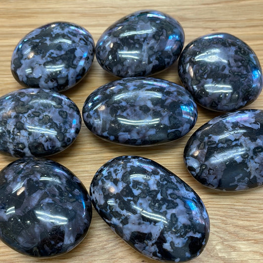 Indigo Gabbro Palm Stone